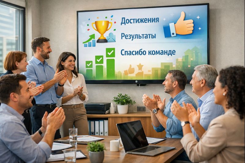 Чат хороших новостей — внутренний управленческий инструмент для формирования позитивной атмосферы, мотивации и корпоративной культуры в компании.